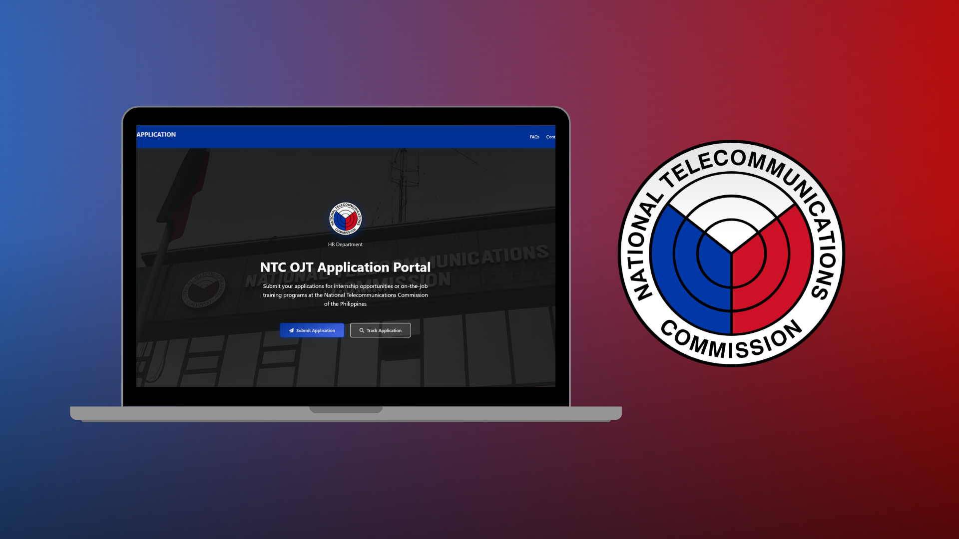 NTC OJT Application Portal
